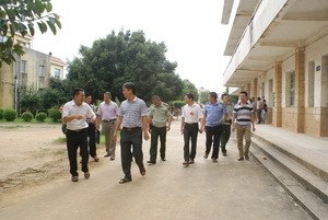 漳浦赤湖镇多部门合力为达志中学中考考点保驾护航
